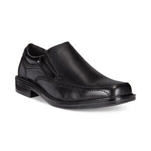 Dockers Edson Slip On Loafers Mens Black Faux Leather Comfort Size 10 Wide